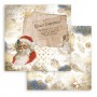 Set de papier 30x30 Romantic Christmas 10 feuilles - Stamperia
