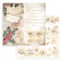 Set de papier 30x30 Romantic Christmas 10 feuilles - Stamperia
