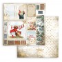 Set de papier 30x30 Romantic Christmas 10 feuilles - Stamperia