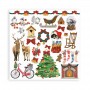 Set de papier 30x30 Romantic Christmas 10 feuilles - Stamperia