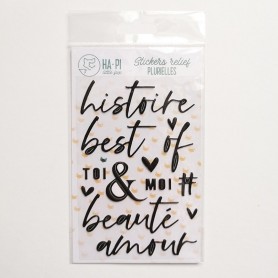 Stickers relief Plurielles - HA PI Little Fox