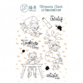 Tampons Hapi Artiste - Les tribulations d'Hapi - HA PI Little Fox