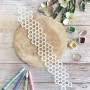 Pochoir Frise Hexagones 6x29 - Journal Chromatique - Chou and Flowers