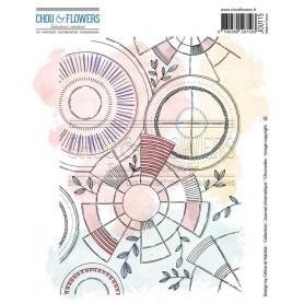 Tampon EZ Chronodex - Journal Chromatique - Chou and Flowers