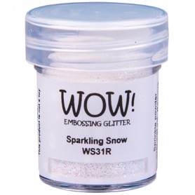 Embossing Glitter Powder Sparkling Snow 15ml - WOW !