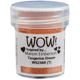 Embossing Glitter Powder Tangerine Dream 15ml - WOW !