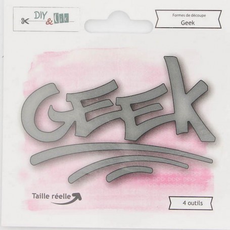 Dies Geek 4pc - Diy & Cie