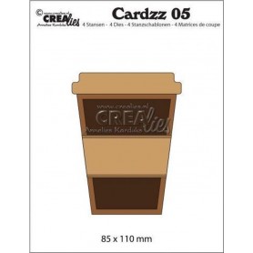 Dies Cardzz no 5 Mug to go - Crealies