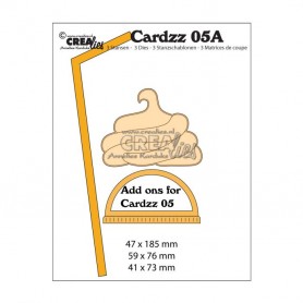 Dies Cardzz no 5A Add ons for mug to go - Crealies