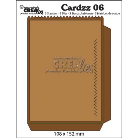 Dies Cardzz no 6 Bag Card - Crealies