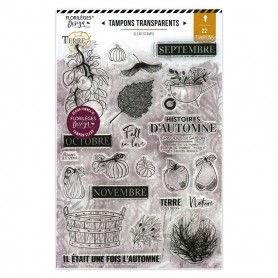 Tampons Histoire d'automne - Terre des Sens - Florilèges Design