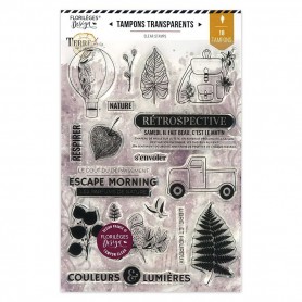 Tampons Escape morning - Terre des Sens - Florilèges Design