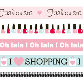 Masking Tape Fashionista 5 x 1 m - Artemio