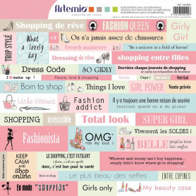 Stickers Fashionista 30x30 - Artemio