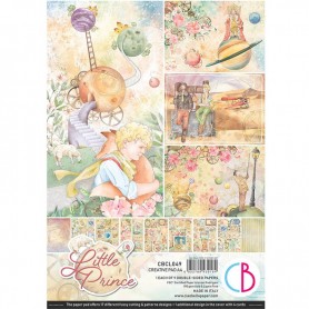 Set de papier A4 The Little Prince 9f - Creative Pad Ciao Bella Papercrafting
