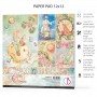 Set de papier 30x30 The Little Prince 12 feuilles - Ciao Bella Papercrafting