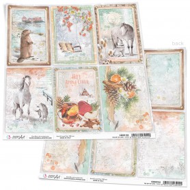 Papier 30x30 Cards - 1 feuille - The Gift of Love - Ciao Bella Papercrafting
