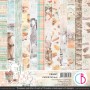 Set de papier 15x15 The Gift of Love 24 feuilles – Ciao Bella Papercrafting