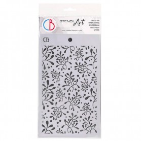Pochoir Texture Mistletoe – Ciao Bella Stencil Art
