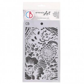 Pochoir Texture Tulum – Ciao Bella Stencil Art