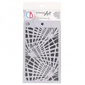 Pochoir Texture Palm Leaves – Ciao Bella Stencil Art