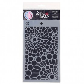 Pochoir Texture Double Spiral – Ciao Bella Stencil Art Bad Girls