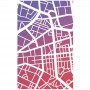 Pochoir Texture City Map – Ciao Bella Stencil Art Bad Girls
