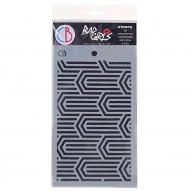 Pochoir Texture Paper Clips – Ciao Bella Stencil Art Bad Girls