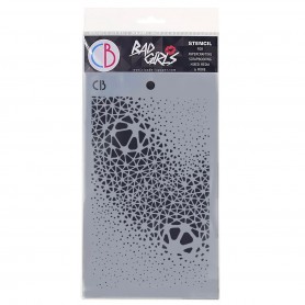 Pochoir Texture Synapsis – Ciao Bella Stencil Art Bad Girls