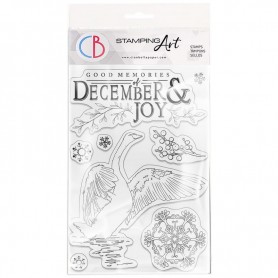 Tampons December & Joy – Memories of a Snowy Day - Ciao Bella Stamps