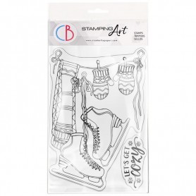 Tampons Let's Get Cozy – The Gift of Love - Ciao Bella Stamps