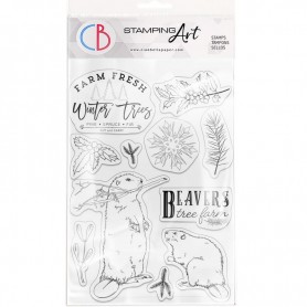 Tampons Beaver Tree Farm – The Gift of Love - Ciao Bella Stamps