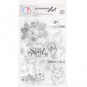 Tampons Hot Apple Cider – The Gift of Love - Ciao Bella Stamps