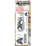 Tampons 536 Acron Collage 8pc - AALL and Create Clear stamps