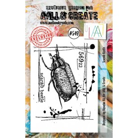 Tampon 549 Scarab Beetle 1pc - AALL and Create Clear stamps