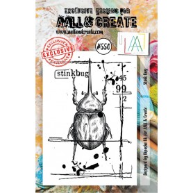 Tampon 550 Stink Bug 1pc - AALL and Create Clear stamps