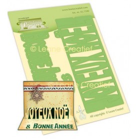Dies Pop-up Souhaits de Noël - Lea'bilities - Leane Creatief