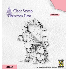 Tampon Present Delivery 1pc - Nellie Snellen Clear Stamp
