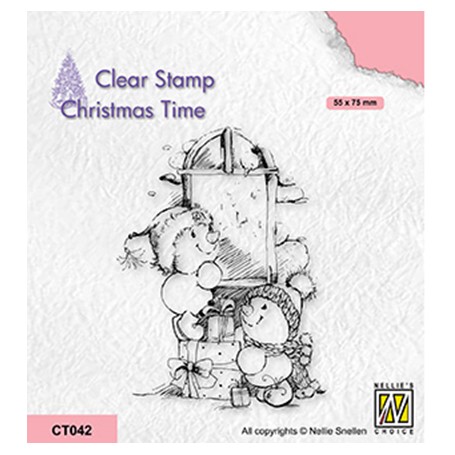 Tampon Present Delivery 1pc - Nellie Snellen Clear Stamp