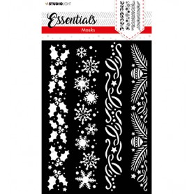 Stencil Mask Christmas Border nr 37 - Studio Light