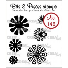 Tampons Mini Flowers 19 6pc – Bits and Pieces no 142 - Crealies