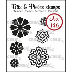 Tampons Mini Flowers 24 6pc – Bits and Pieces no 146 - Crealies