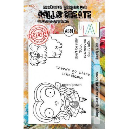Tampons 501 Dorothy and Toto - AALL and Create Clear stamps