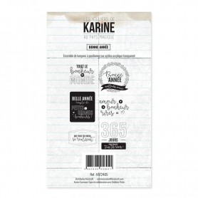 Tampons Bonne Année - Au Pays magique - Les ateliers de Karine
