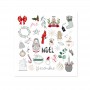 Die-cuts Calques Au Pays magique 35pc - Les ateliers de Karine