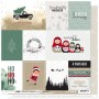 Papier 30x30 Winter is coming 1f - Au Pays magique - Les ateliers de Karine