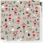 Papier 30x30 Lutin Lutine 1f - Au Pays magique - Les ateliers de Karine