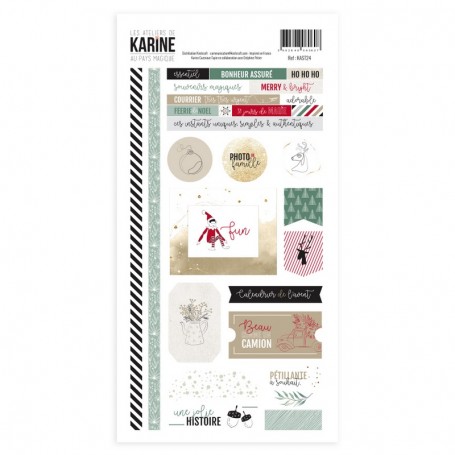 Stickers Au Pays magique - Les ateliers de Karine