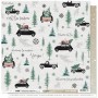 Set de papier 30x30 Au Pays magique 6 feuilles et 1 calque - Les ateliers de Karine