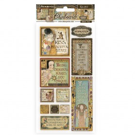 Chipboards Inspirations 17pc - Klimt - Stamperia